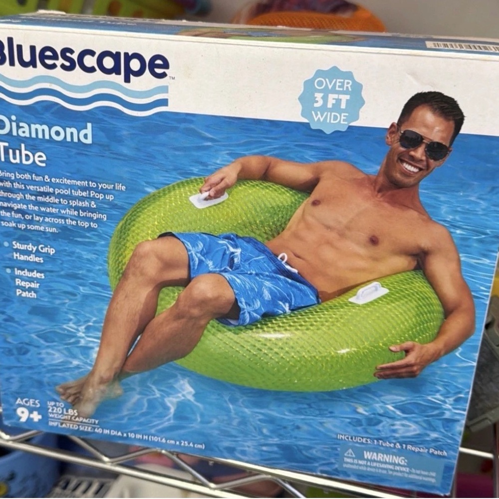 Green Diamond Tube for Kids